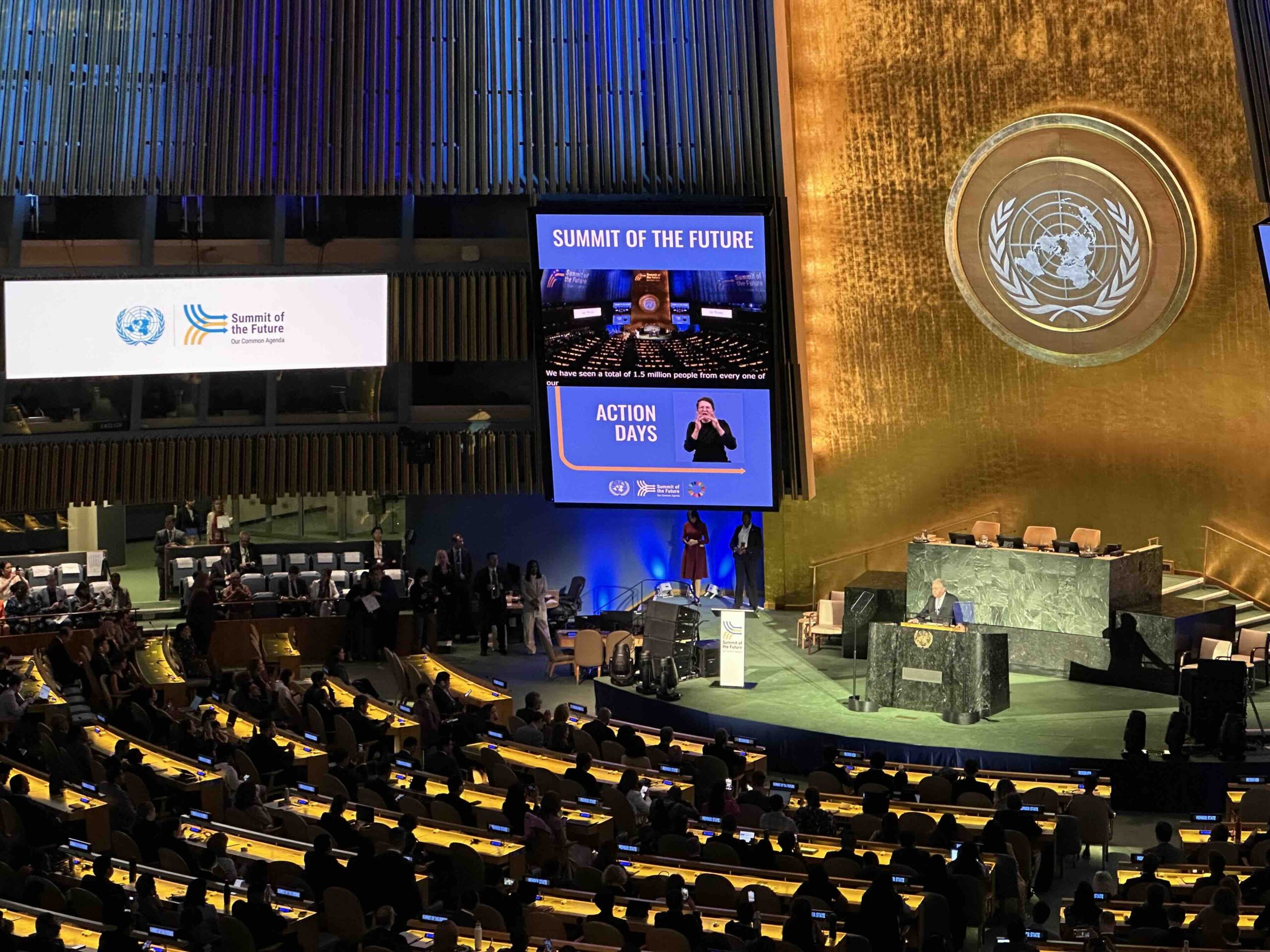 Lyra represented at the UN Summit of the Future 2024